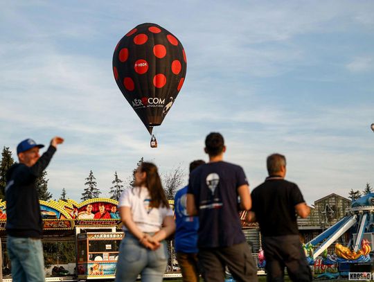 Popołudniowy treningowy lot balonów w piątek