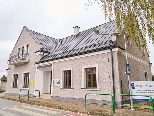 Zakończyła się modernizacja Domu Ludowego w Jedliczu-Męcince