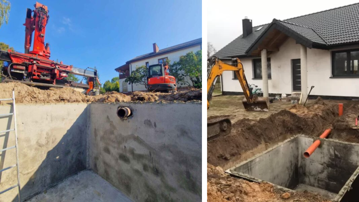 Szambo betonowe 10m3 cena z montażem?