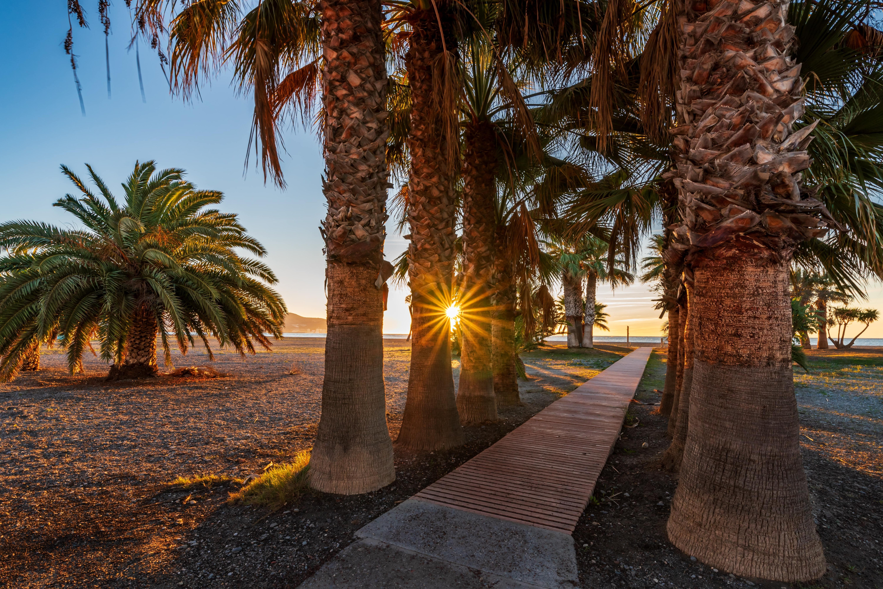 plaża w Motril, Andaluzja, Hiszpania